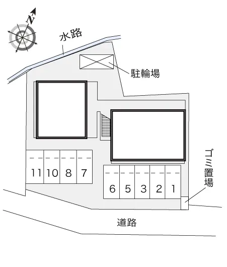 ★手数料０円★貝塚市王子　月極駐車場（LP）